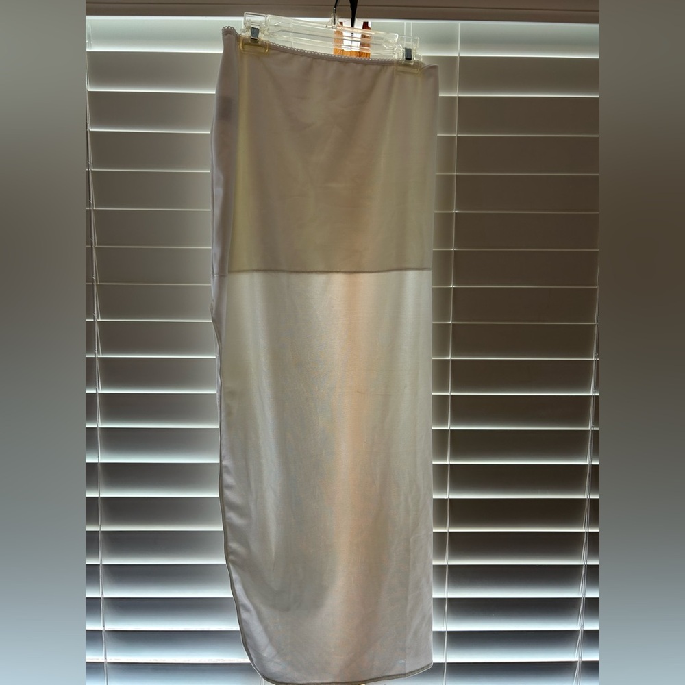 David's Bridal White Slip